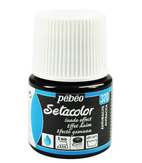 Pintura De Efeito Camurça 45 Ml Antracita - tecidos