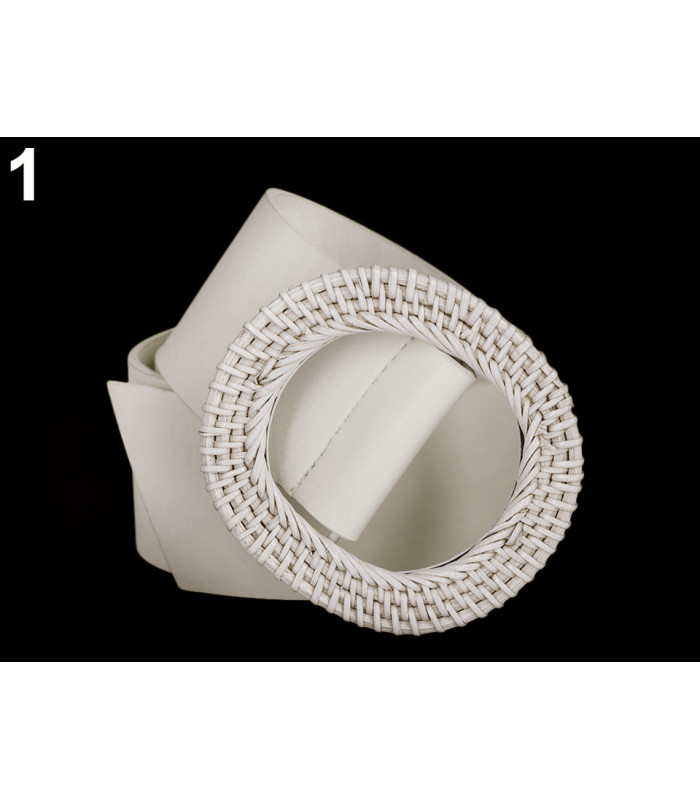 BELT WITH NATURAL FIBER BUCKLE "CAÑADA"