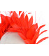 HEADPIECE WITH FEATHERS OF ROOSTER/OSTRICH/GOOSE "LINA".
