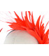 TOCADO DE PLUMAS DE GALLO/AVESTRUZ/OCA "SOLER"
