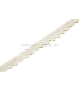 Cinta De Rafia Trenzada 15 Mm X 1 Mt Mate - tocados para