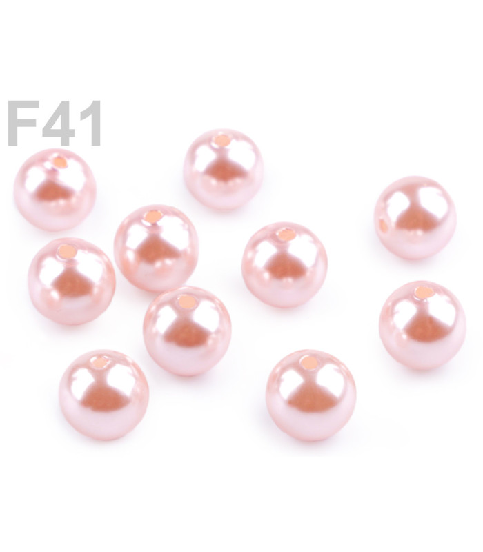 BAG OF PLASTIC BEADS 10 MM.