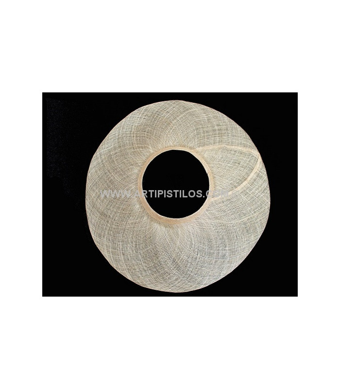 SINAMAY HAT SHAPE BRIM