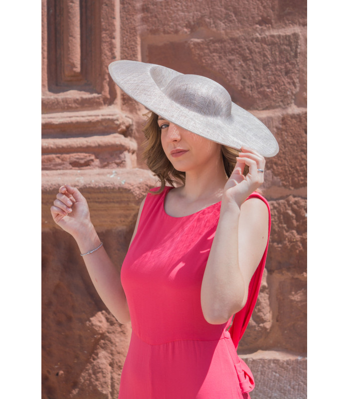 Versátil Base De Sombrero Sinamay Para Fascinadores