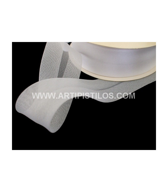 ORGANDY RIBBON BIAS 3 CMS.