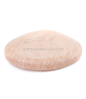 Base Sinamay "wembley" Nude - boina