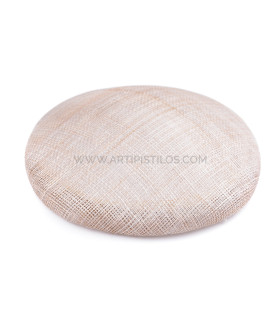 Base Sinamay "wembley" Taupe - boina
