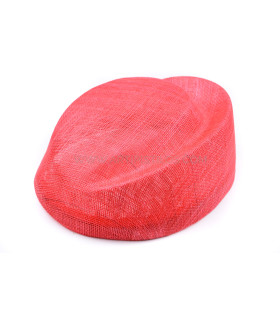 Sinamay Base "buckingham" Vermelho - pamelas