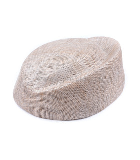 Sinamay Base "buckingham" Taupe - pamelas