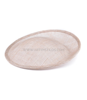 Base Sinamay 25 X 22 X 4 Cms. Topo - tocados para bodas