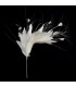 MONTAJE DE PLUMAS GALLO/AVESTRUZ QUEMADO/OCA RECORTADA