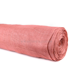 Sinamay Aprestado Suave 17 X 17 Dpi Coral - flores de