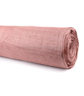 Sinamay Aprestado Suave 17 X 17 Dpi Rosa Viejo - flores de