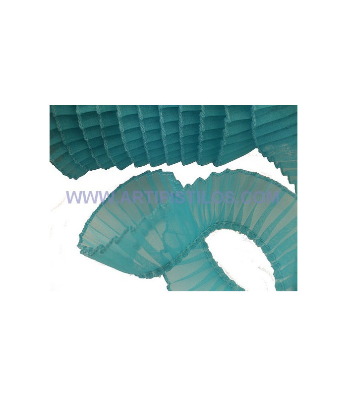 PLEATED ORGANDY 3 CMS.