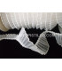 PLEATED ORGANDY 3 CMS.