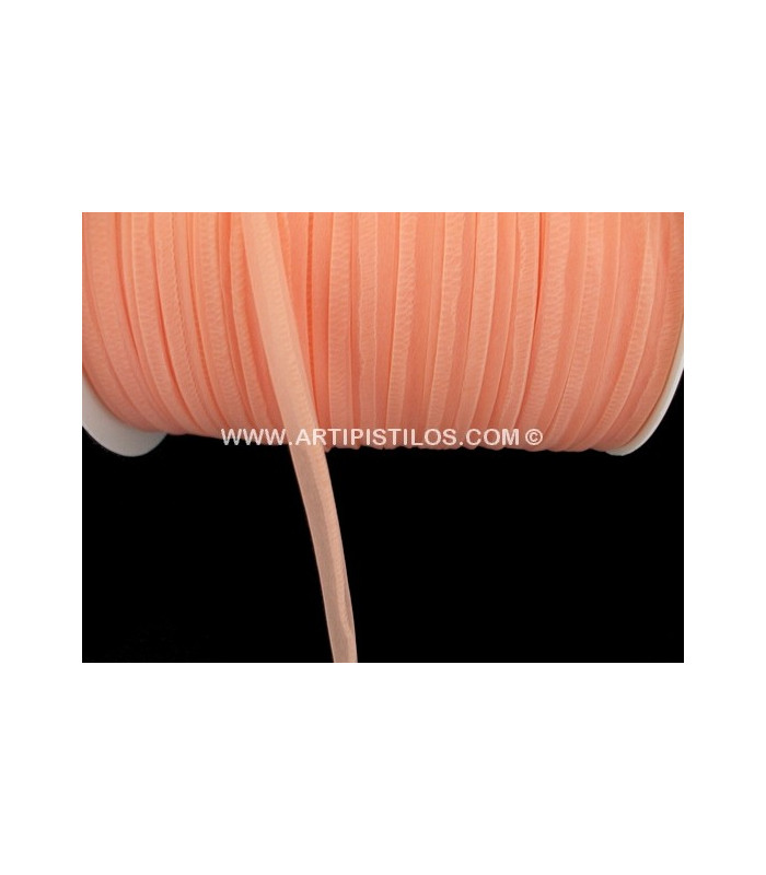 ESPAGUETE TEXTIL ORGANDI 10 MM.