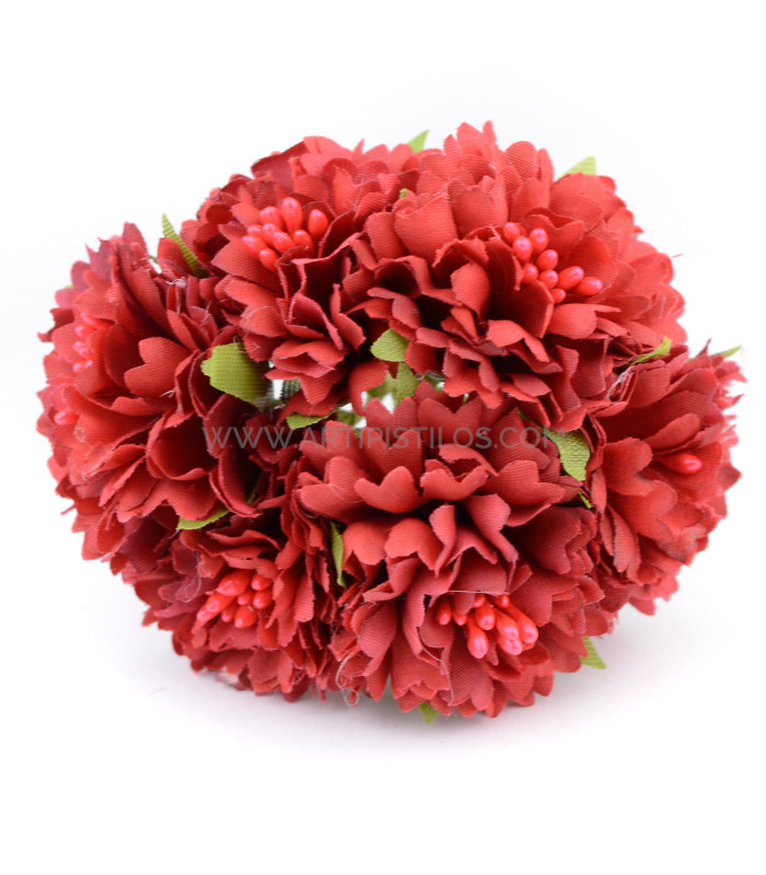 FABRIC FLOWER BOUQUET (6 PCS) "ALMELO"