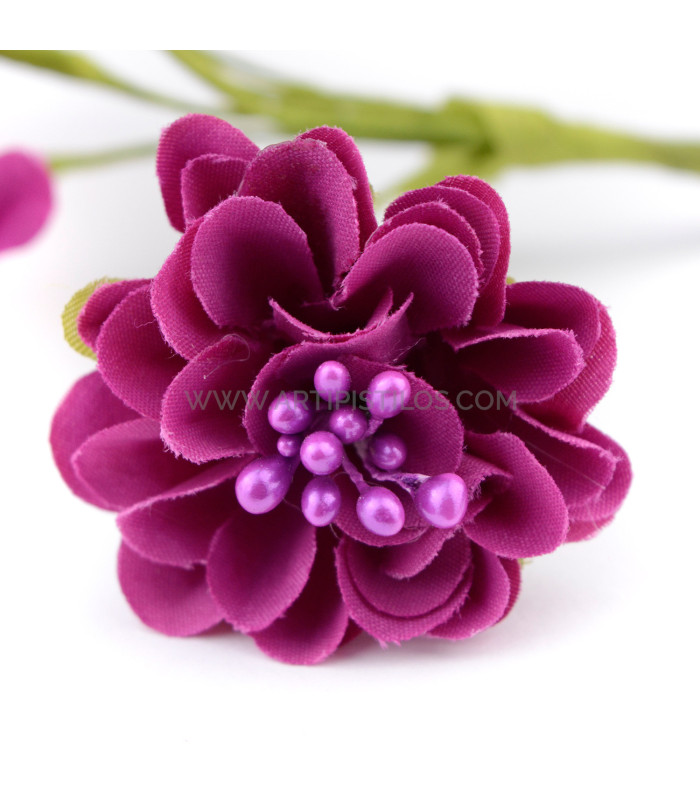 FABRIC FLOWER BOUQUET (6 PCS.) "AMBERES"