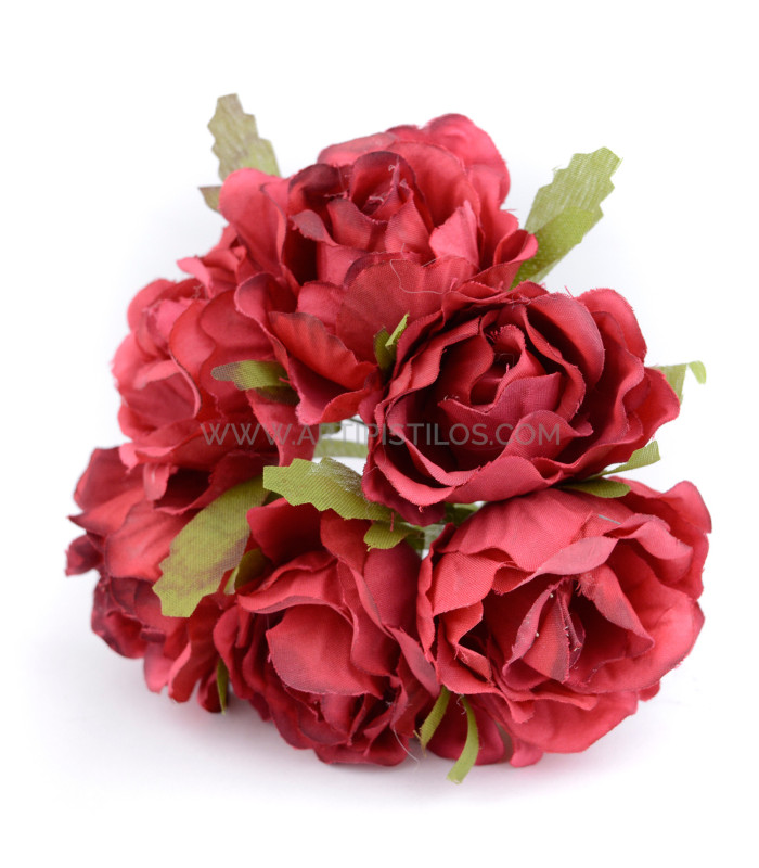 FABRIC FLOWER BOUQUET (6 PCS) "MALMO"