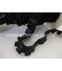 SATIN PLEATED RIBBON BIAS 2 CMS.
