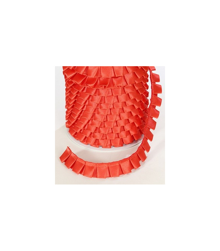 SATIN PLEATED RIBBON BIAS 2 CMS.