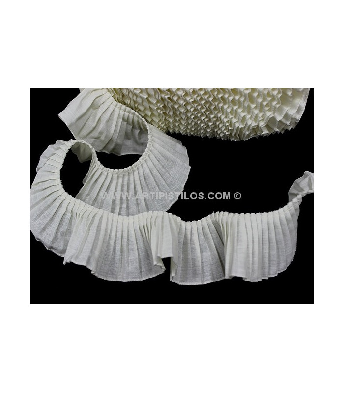 RIBBON PLEATED 3 CMS.