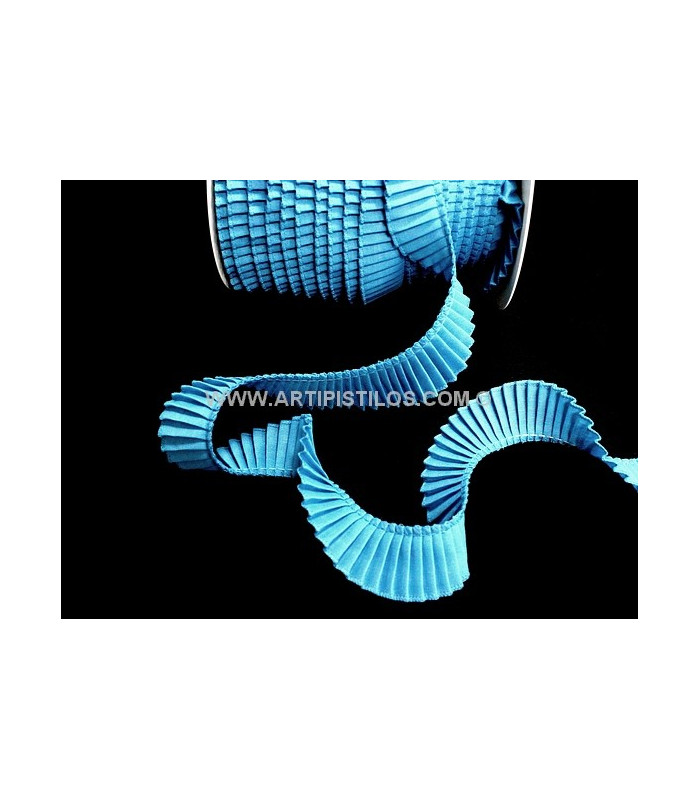 RIBBON PLEATED 3 CMS.