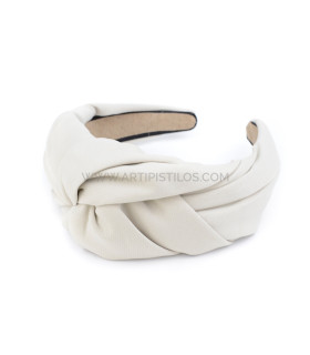 Diadema "adara" Hueso - accesorios