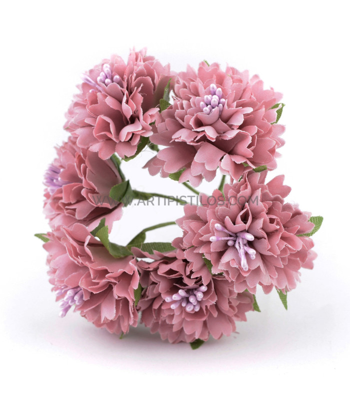 FABRIC FLOWER BOUQUET (6 PCS) "ALMELO"