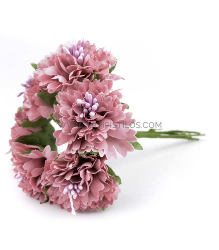 BOUQUET DE FLOR DE TECIDO (6 PEÇAS) "ALMELO".