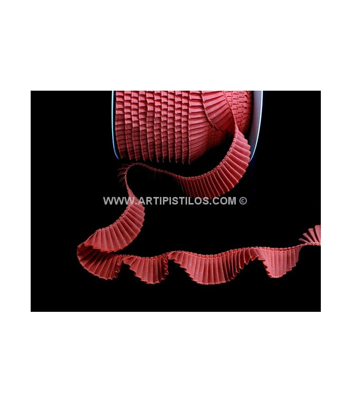 RIBBON PLEATED 3 CMS.