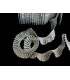 RIBBON PLEATED 3 CMS.