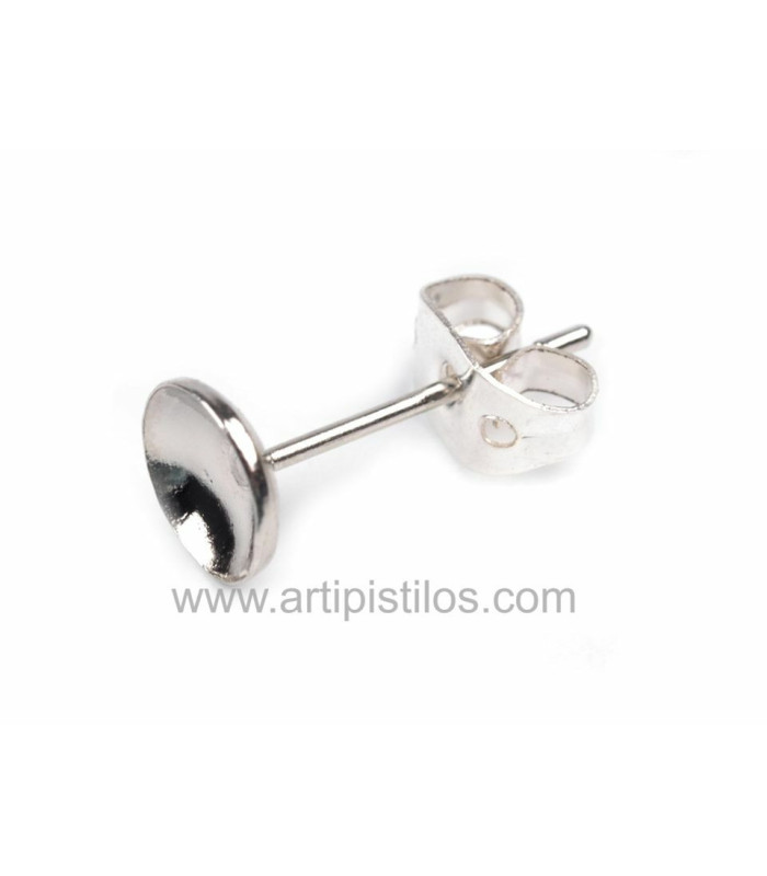 Metal nuts for earrings/Pack 10 pcs.