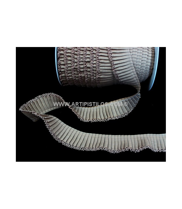 PUNTILLA PLISADA 1,5 CMS.