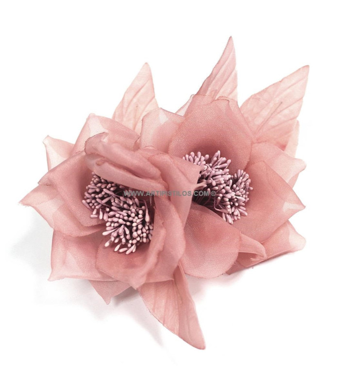 BROCHE DE FLORES "SIENA"