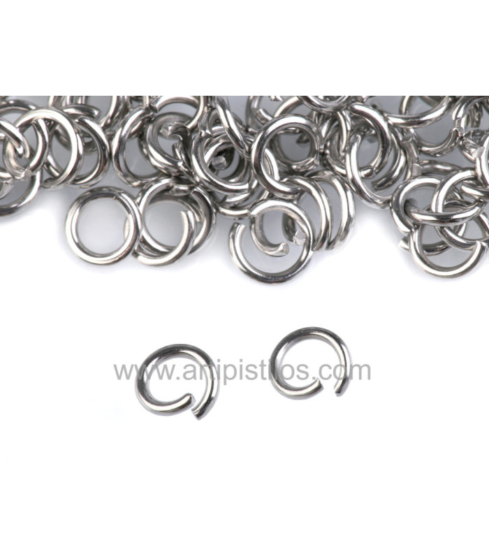 Anillas de acero inoxidable/PACKS 10 UDS.