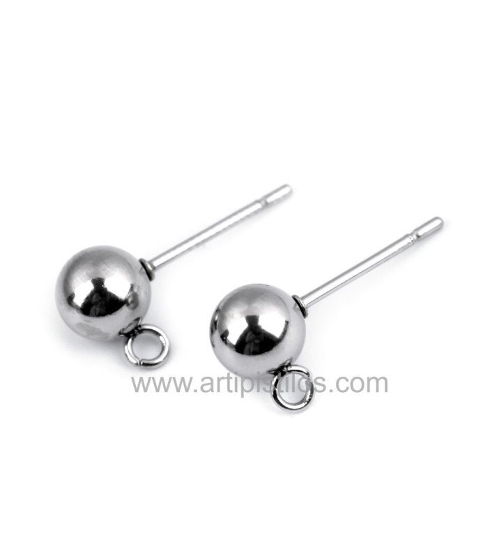 Pendente bola com anel inferior