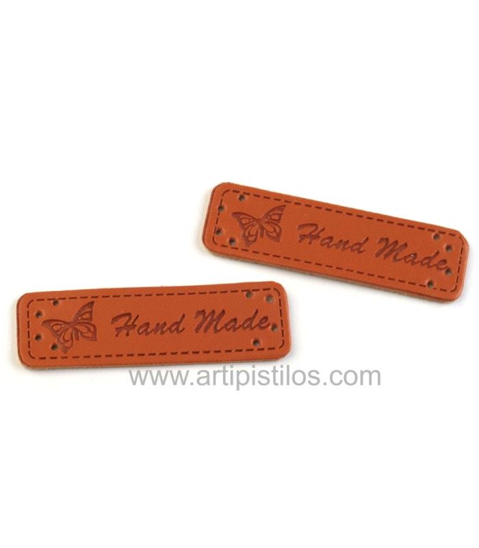 "Handmade" decorative label
