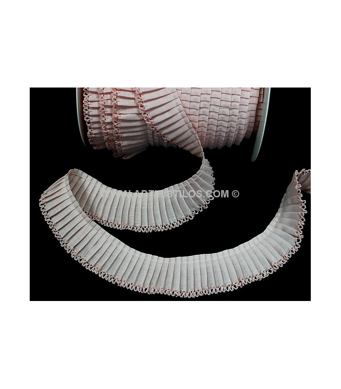 PUNTILLA PLISADA 3 CMS.