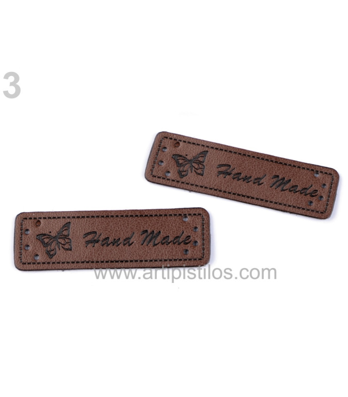 "Handmade" decorative label