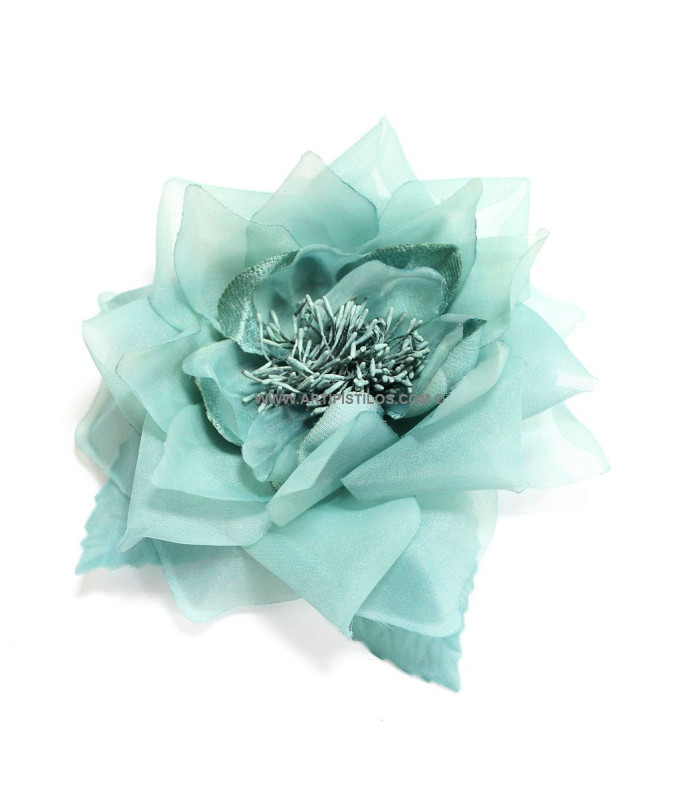 BROCHE FLOR DE ORGANZA "LUCCA"