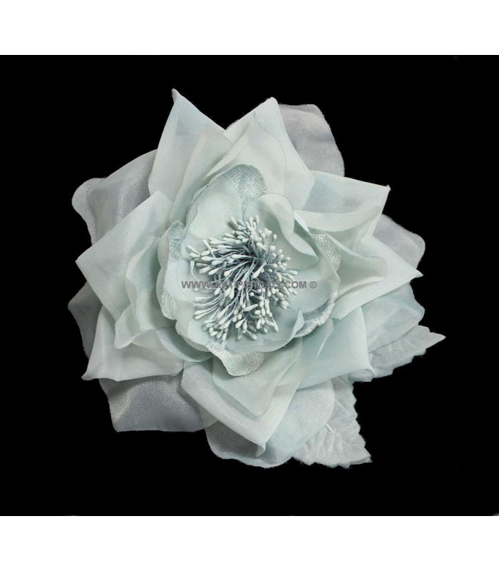 BROCHE FLOR DE ORGANZA "LUCCA"