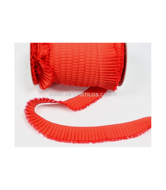 PUNTILLA PLISSADA 3 CMS.