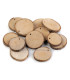 Natural wood medallion