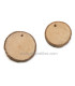 Natural wood medallion