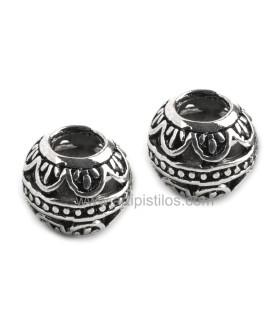 Abalorio De Metal Para Joyería Platino - abalorios