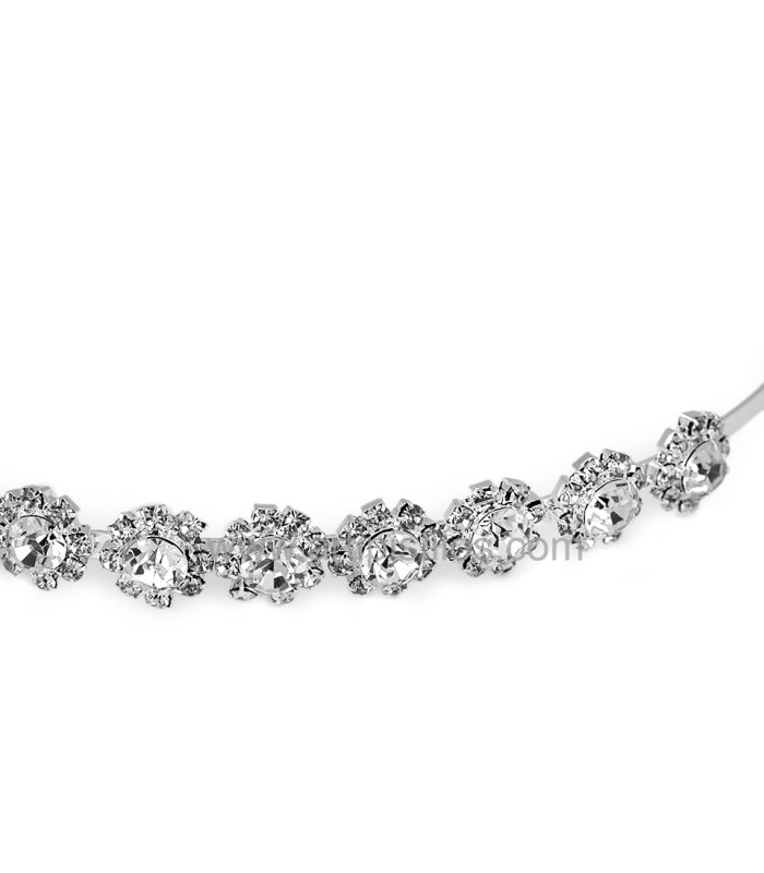 Diadema de piedras de strass