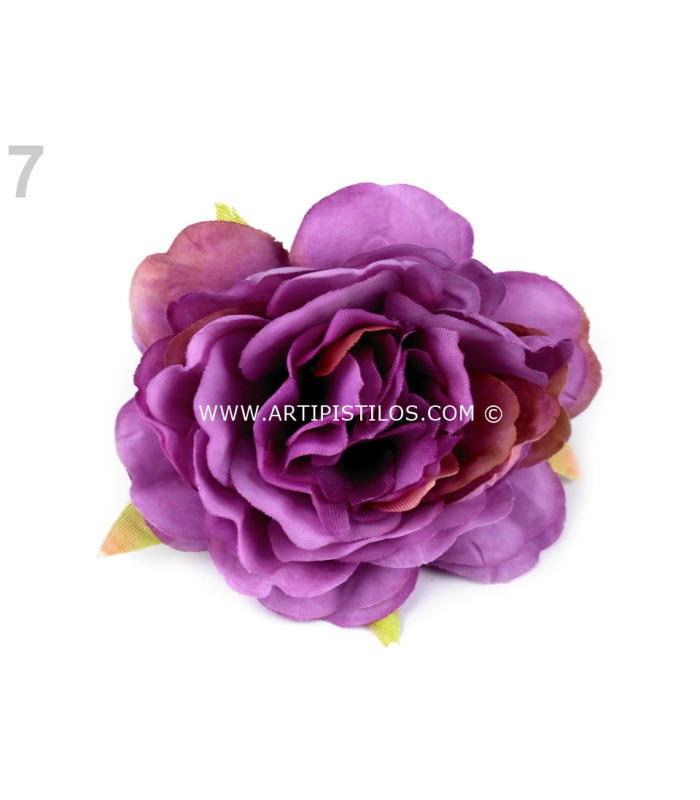 ROSA DE TELA 6,5 CM