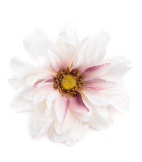 Dalia De Tela "georgina" Blanco - flores para decorar