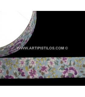 Flor Bies 18 Mm. 1 Mt. X 18 Mm. Turquesa - de colores